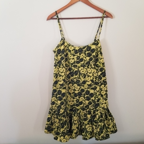 NWT Urban Outfitters Modern Sundress Floral Abstract Dress - Picture 7 of 10